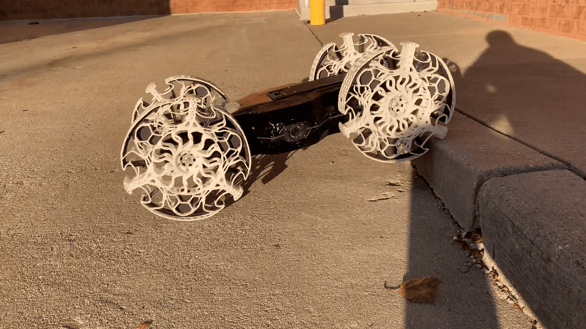 OceBot Climbing Curb OceBot Climbing Curb
