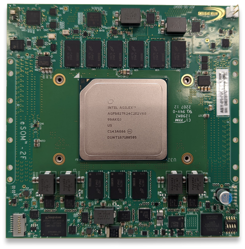 Agilex eSOM 2F Front View